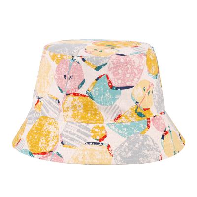 China Fashion Huayi Summer Travel Beach Vacation Packable Sun Outdoor Bucket Hat for sale