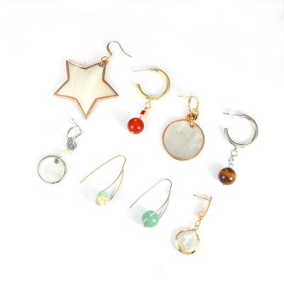 China Original Factory High Quality Fashion All-match Jewelry Earrings Women Stretching Star Shape Shell Earrings 2021 for sale