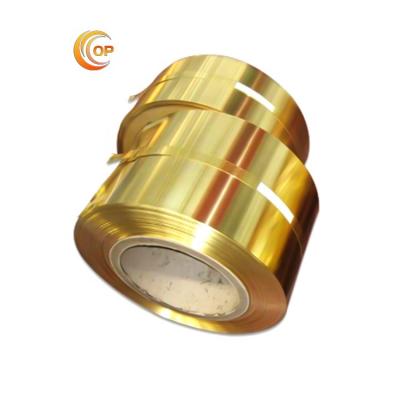 China Good Mechanical Properties CuZn37 Electronic Brass Strip For Transformer Winding for sale