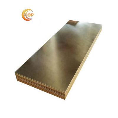 China Corrosion Resistance Electronic Top Size Brass Sheet Customized Price Per Kg for sale