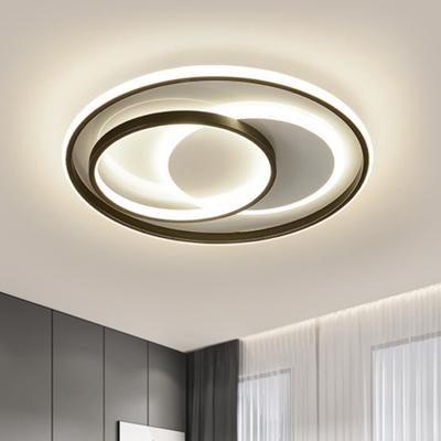 China Zhongshan Modern Simple Indoor Led Aluminum Round Recessed Ceiling Lamp Outdoor Mounted Round Ceiling Light for sale