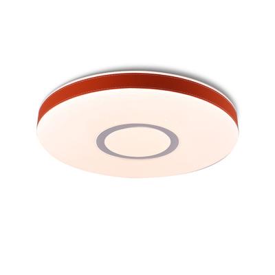 China New Design Modern Led Ceiling Light Modern Round Led Leather Belt Lamp Ceiling Lamp for sale