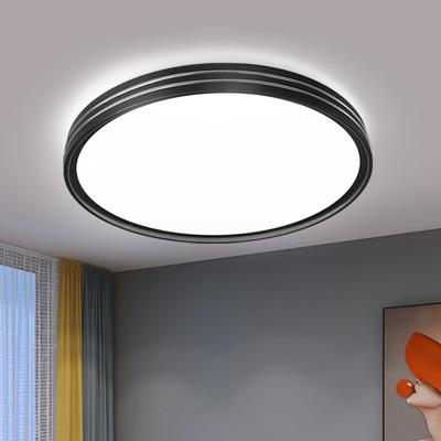 China Surface Mounted 2022 Hoozili Stylish Ceiling Light For Bedroom Study Smart Ceiling Lamp Light for sale