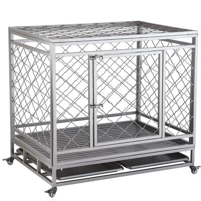 China Breathable Pet Supplies Outdoor Dog Cage/Stainless Steel/Oxygen Dog Cage Dog Crate Dog Travel Cage for sale