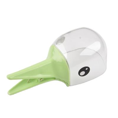 China Multi-Function Sealing Clip Food Spoon Pet Design Bird Cartoon Tool Multi-Function Measuring Cup And Spoon for sale