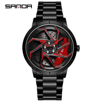 China Full calendar watch men stainless steel fashion design Japan quartz movement good quality good price in stock for wholesale for sale