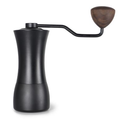 China DHPO Viable Portable Portable Aluminum Conical Coffee Grinder Stainless Steel Coffee Bean Grinder Coffee Grinder for sale