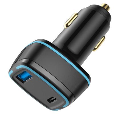 China Mobile Phone Car Charging Dual USB Port Fast Car Charging 120W Car Charger USB Car Charger Adapter Wireless Phone Charger for sale