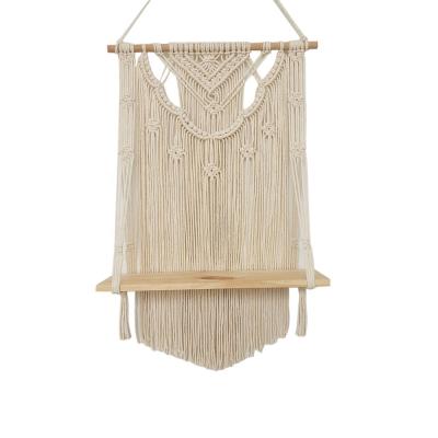 China High Quality Minimalist Wall Hanging Art Home Decoration Bohemian Macrame Living Room Decor for sale