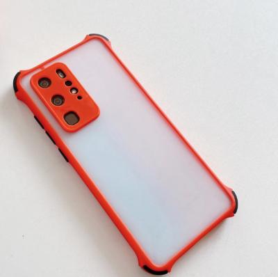 China 2021 Mixed Amazon ebay factory price TPU+PC phone case with camera lens protector clear durable tpupc phone case for xiaomi redmi for sale