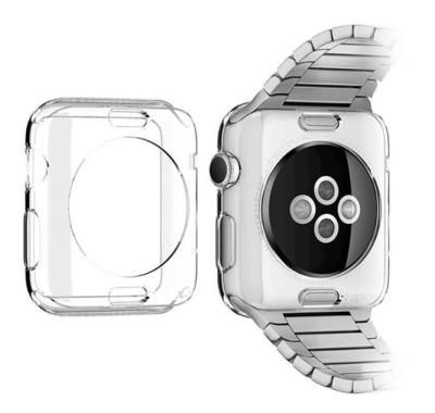 China 2021 Amazon ebay shockproof full cover soft clear ultra-thin protective case total cover for apple watch for sale