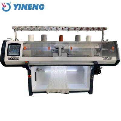 China Chinese Brand Warp Double System Computerized Flat Sweater Knitting Machine For Sweater for sale