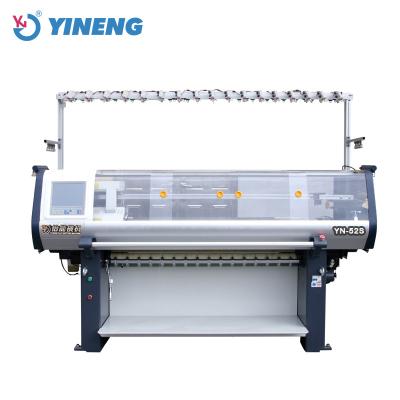 China Factory Wholesale Brand New Double Warp Pattern Single System Flat Knitting Machine Flat Knit for sale