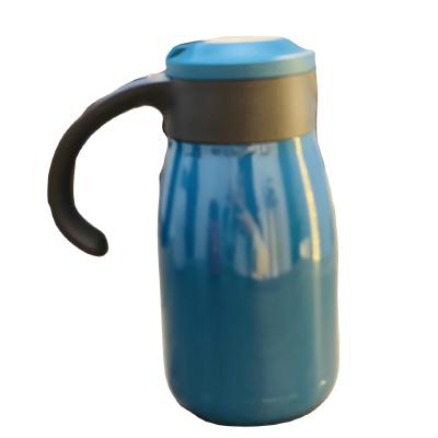 China Durable 304 Stainless Steel Home Office Double Layer Insulated Vacuum Kettle Pot for sale