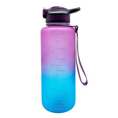 China 2021 bulk bpa free eco-friendly sports fitness bottle viable tritan water bottles for sale