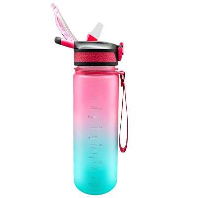 China Sustainable 22oz Tritan Water Bottle Wide Mouth Sports BPA Free Cheap Plastic Eco Friendly Bottle for sale