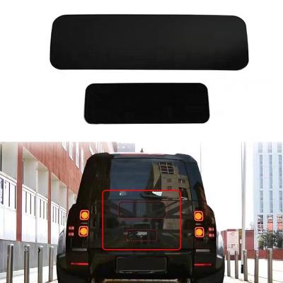 China Business/Luxury High Quality  Black Baffle Patire Cover Spare Tire Delete Plate Spare Tire Cover for Land Rover Defender 90 110 2020-2023 for sale