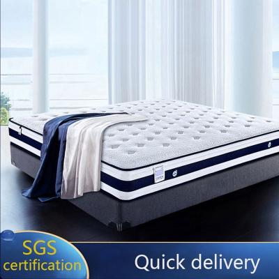 China AIDI CFR1633 USA King Queen Orthoped Latex 5 Foldable Fire Retardant Luxury Coil Spring Zone Pocketed Gel Infused Memory Foam Mattress for sale