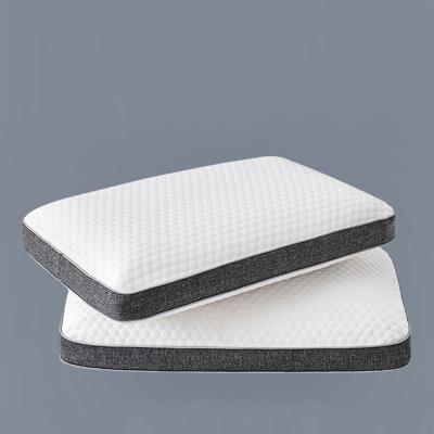 China AIDI OEM Bedroom Comfort Anti-Static Sleep 3D Gel Memory Foam Spring Support Pillow With Cover for sale