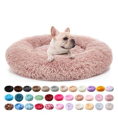 China Comfortable Calming Luxury Comfortable Travel AIDI Anti Worry Pet Bed Large 20