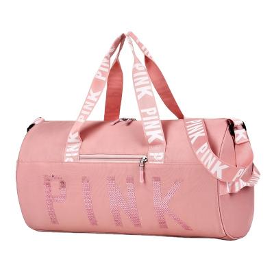 China High Quality Fashion Large Capacity Women's Sports Gym Travel Weekend Waterproof Duffel Bag for sale