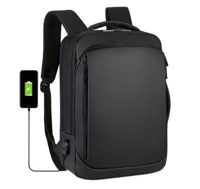 China With USB Laptop Bag With USB Backpack Waterproof Backpack Ultra-large Capacity Special For Business Travel for sale