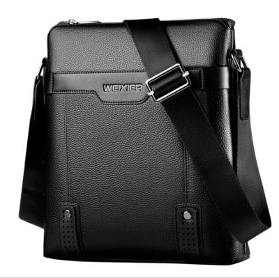 China 2021 Custom Business Casual Men's PU Luxury Messenger Bag Logo Cross - Body Shoulder Bag for sale