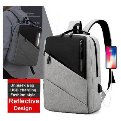 China With USB Computer Backpack Large Capacity Anti-theft Waterproof Custom Laptop Backpack for sale