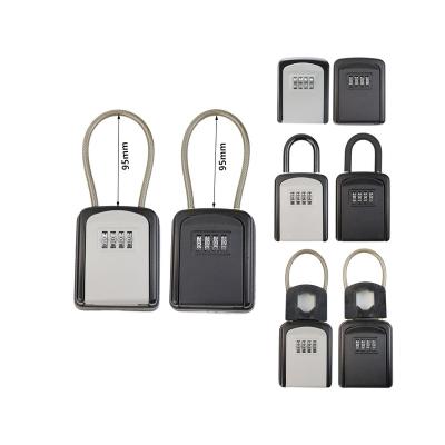 China Used for Room Mini Safety Keys Emergency Key Hide Safe Hotel Storage Keys Used Storage Wall Locker Padlock Code Cable Lock Waterproof Box for sale