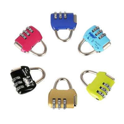 China Used for unique used luggage hot sale zinc alloy toy waterproof waterproof padlock with logo colored padlocks for sale