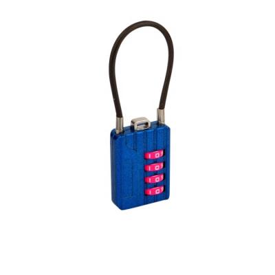 China Luggage4 Traveling Bag Cable Combination Zinc Alloy High Quality Digital Padlock for sale