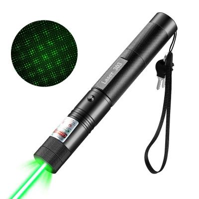 China Long Diatance Professional 303 Red Green Laser Pointer With Star Head 532nm Lazer Flashlight Beam Match Burn Cigarettes Hunting for sale