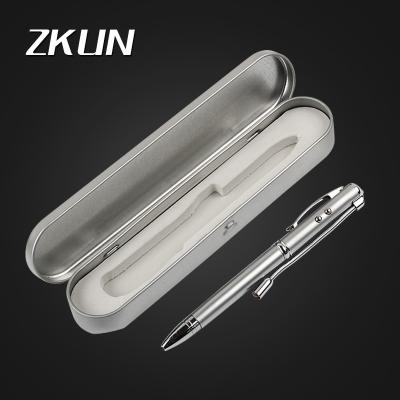 China 2020 New Five-in-One Multifunction Laser Indicator Pen Body Compact Appearance For Schools Company Silver Detector/Laser Light/Ignition for sale