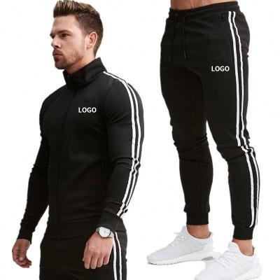 China Antibacterial Running Tracksuits Jogger Two Piece Pants Set Mens Sweat Suits Eliminated Custom Tracksuits For Men for sale