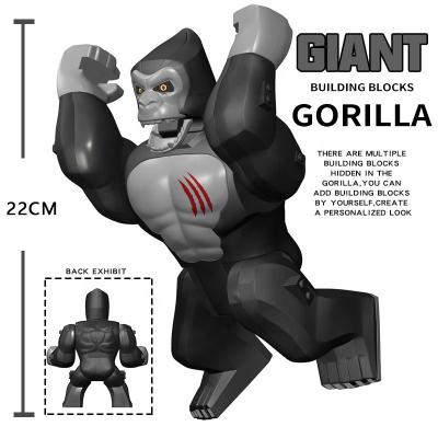 China The Beast KingKong Building Blocks Toy Huge GiantGorilla Spiking Building Block The Big Block Figure Toy Gift for sale