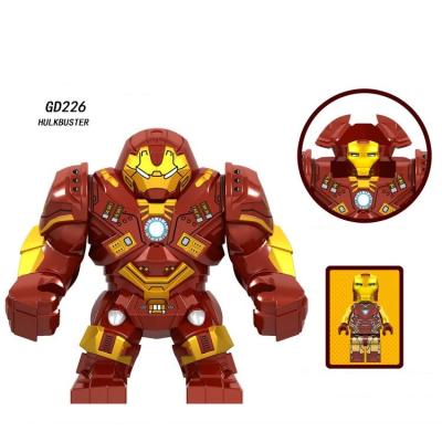 China Big Size Building Toy GD226 Hulkbuster Super Heroes Movie Red Armed Children Toys Gift Building Blocks for sale