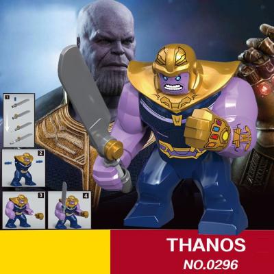 China Toy Super Heroes Infinity War Movie Series 3 Large Size Thanos Bane Building Blocks Children's Toys Gift DL 0296 for sale