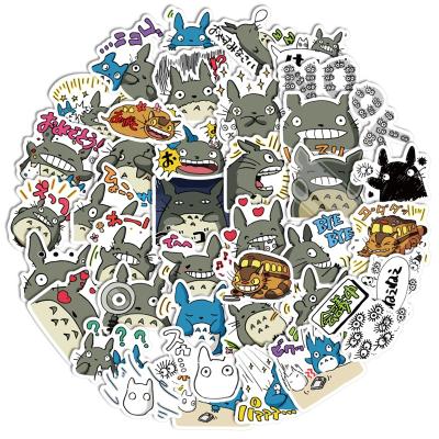 China Wholesale 40pcs/set Cartoon Totoro Sticker Girl Cartoon Totoro Decorative Sticker 40pcs/set Kid Boy Gifts Decorations Party Farmhouse Original Cute Popular Cartoon Stickers for sale