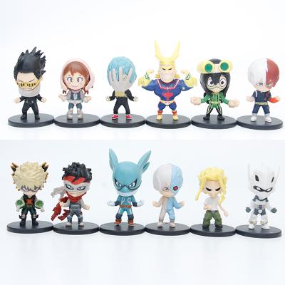 China DIY TOY AF0195 Anime Figures Decorations Heroes Shocking Frozen Hero Academia Midori Valley Ikuhisa Oermat Bakugo Katsuki Toy Kid Educational for sale