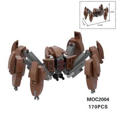 China Toy MOC2004 170pcs Toy Crab Robot Toy Star MOC Brick Building Block Model Particles Wars Action Figures For Children Gift Jugetes Toys for sale