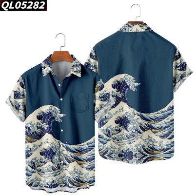 China 2021 New Anti-Wrinkle 2021 Cross Creative Digital Printing Loose Short Sleeve Mens Sports Shirts Men's Top Sports T-shirt Men Vintage Trend 3D Shirts for sale