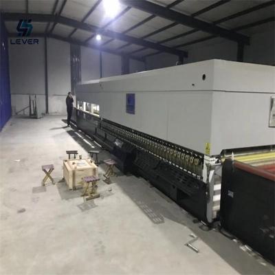 China Architecture 3.5mm Full Quench Furnace 2450 Flat Glass Tempering Machine For Low-E Coated Glass for sale