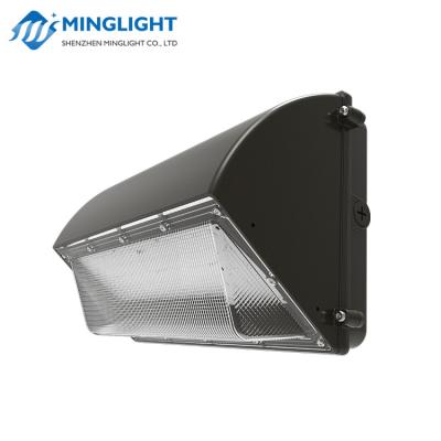 China Polycarbonate Dusk-to-Dawn Manufactured DLC ETL Listed Outdoor Wall Package Led Light With Traditional High Efficiency IP65 With Factory Supply for sale