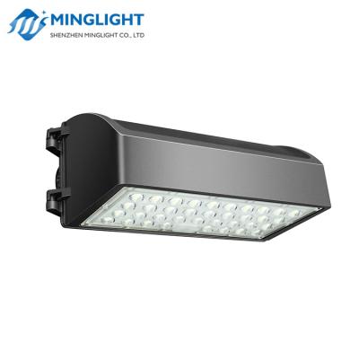 China Aluminum Led Wall Lights Wholesale Commercial LED Wall Package Light, Dusk To Dawn 60W Outdoor Full Cut Aluminum With DLC ETL AC100-277V for sale