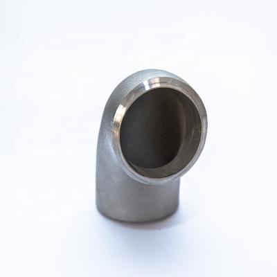 China 200 Series/300 Series/400series Sanitary Type 90 Degree Long Stainless Steel Elbow for sale