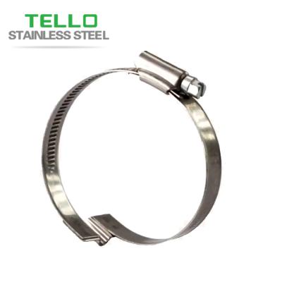 China Pipe Clamp Cable-Tube Stainless Steel Bridge HoseClamp for sale