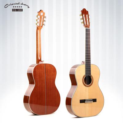 China Impeccable China Factory Handmade Technology 39 Inch Pitch Classical Guitar for sale