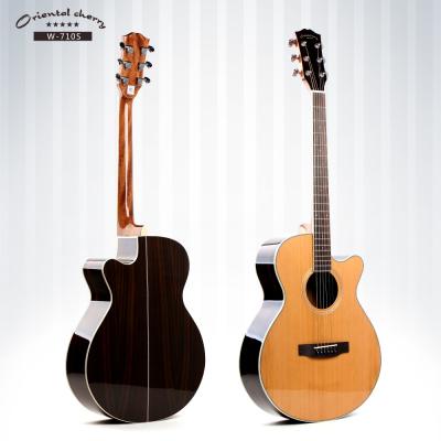 China Cedar New Design 40inch Cedar Rosewood Acoustic Guitar Made Solid Handmade in China for sale