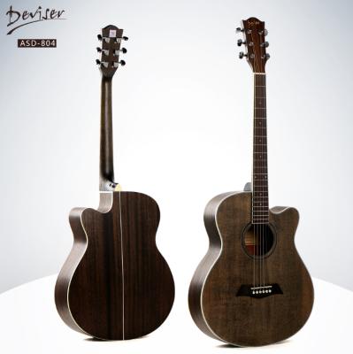 China Manufacturer flawless china wholesale 40 inch acoustic guitar cutway flawless top for sale