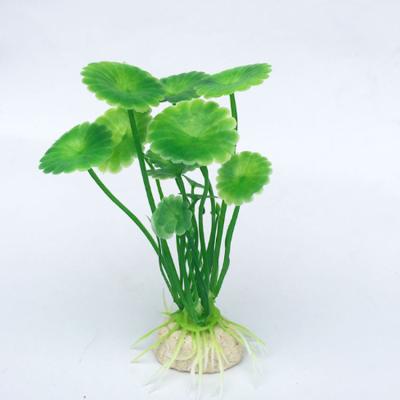 China Viable Simulated Hydroponic Artificial Plastic Aquatic Plants Fish Tank Green Plant Aquarium Accessories Decoration for sale